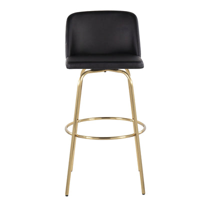 Majestic Office Furniture 30" Fixed-Height Barstool - Set of 2