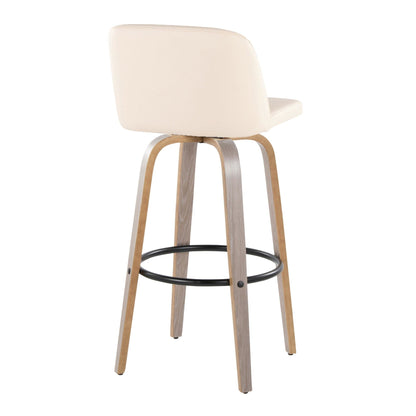 Majestic Office Furniture 30" Fixed-Height Barstool - Set of 2