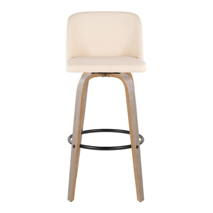 Majestic Office Furniture 30" Fixed-Height Barstool - Set of 2