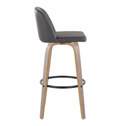 Majestic Office Furniture 30" Fixed-Height Barstool - Set of 2