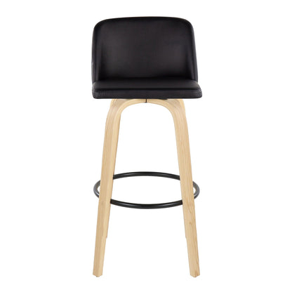 Majestic Office Furniture 30" Fixed-Height Barstool - Set of 2