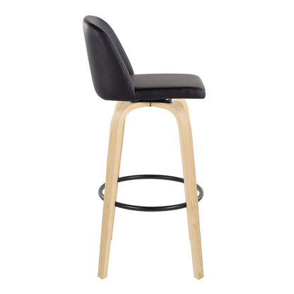 Majestic Office Furniture 30" Fixed-Height Barstool - Set of 2