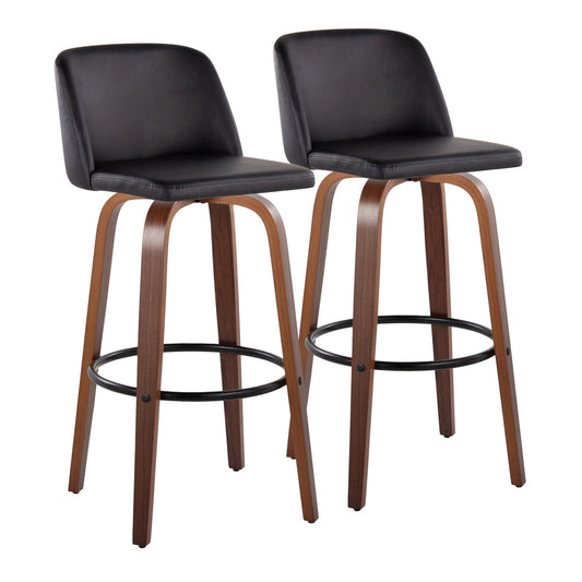 Majestic Office Furniture 30" Fixed-Height Barstool - Set of 2