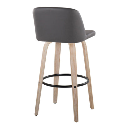 Majestic Office Furniture 30" Fixed-Height Barstool - Set of 2