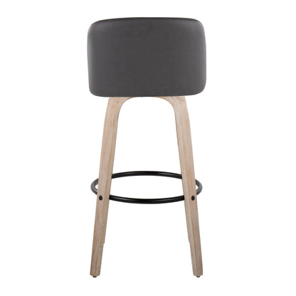 Majestic Office Furniture 30" Fixed-Height Barstool - Set of 2
