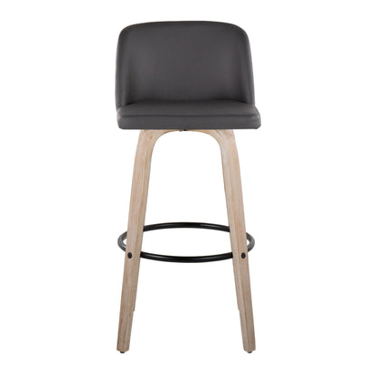 Majestic Office Furniture 30" Fixed-Height Barstool - Set of 2