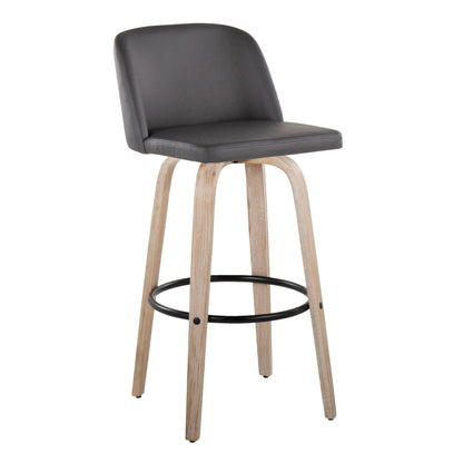 Majestic Office Furniture 30" Fixed-Height Barstool - Set of 2