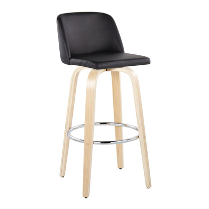 Majestic Office Furniture 30" Fixed-Height Barstool - Set of 2