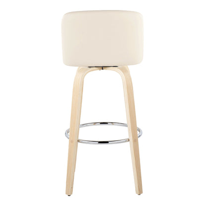 Majestic Office Furniture 30" Fixed-Height Barstool - Set of 2