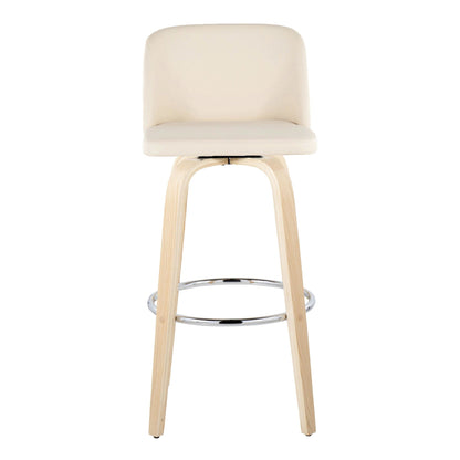 Majestic Office Furniture 30" Fixed-Height Barstool - Set of 2