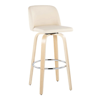 Majestic Office Furniture 30" Fixed-Height Barstool - Set of 2