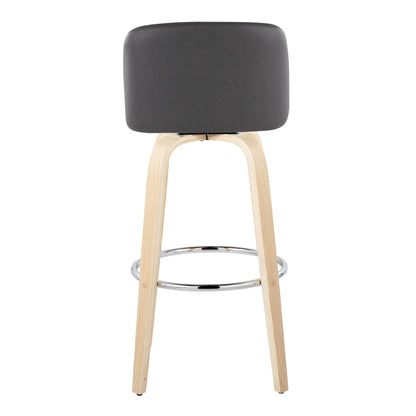 Majestic Office Furniture 30" Fixed-Height Barstool - Set of 2