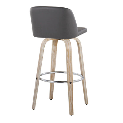 Majestic Office Furniture 30" Fixed-Height Barstool - Set of 2
