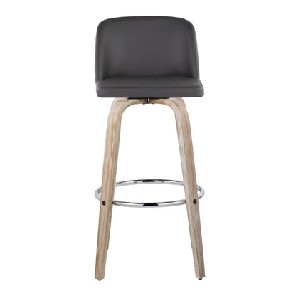 Majestic Office Furniture 30" Fixed-Height Barstool - Set of 2