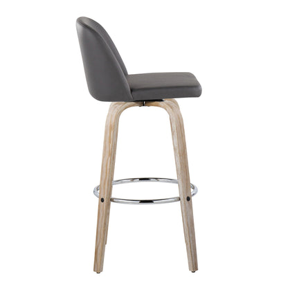 Majestic Office Furniture 30" Fixed-Height Barstool - Set of 2