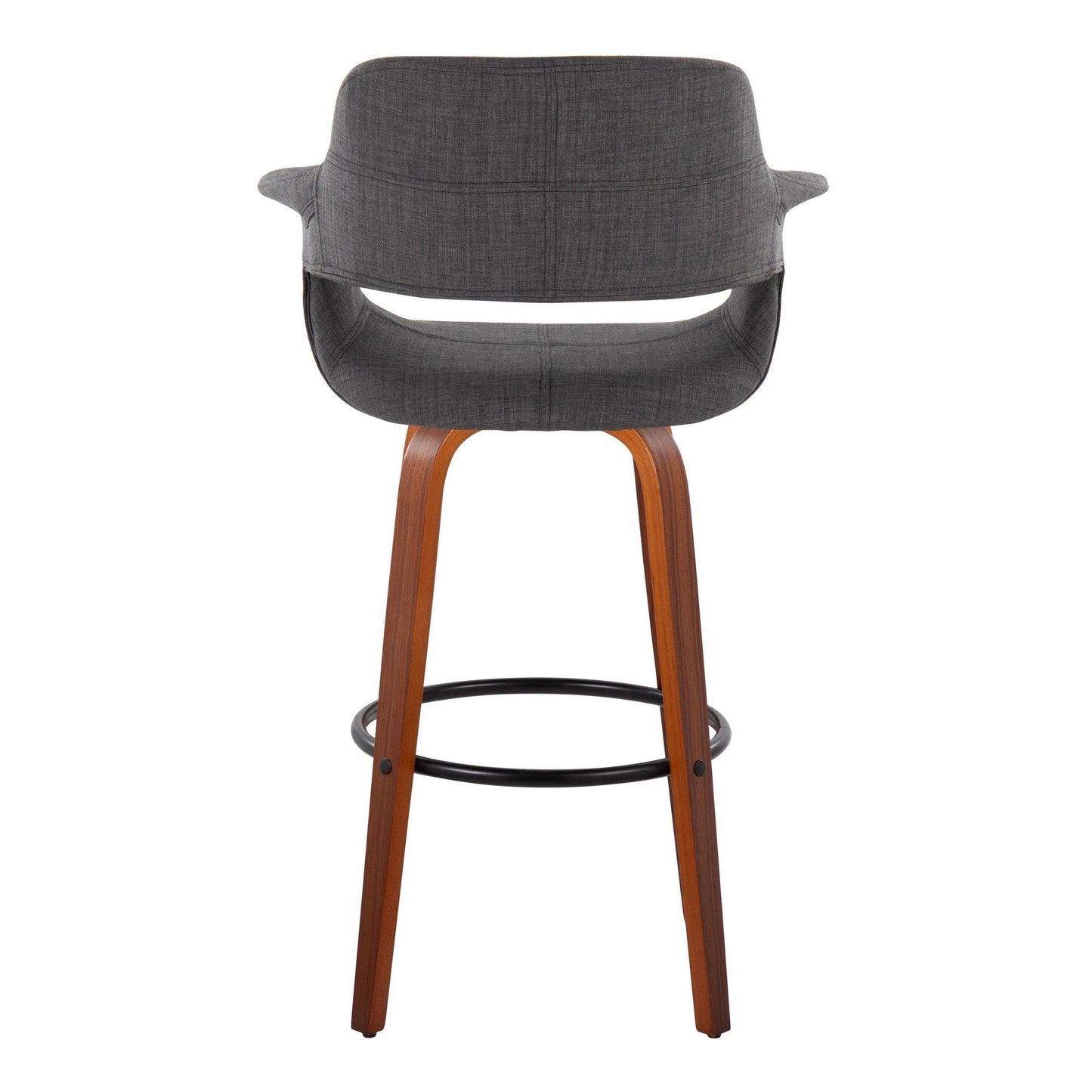 Majestic Office Furniture Flair 30" Fixed-Height Barstool - Set of 2