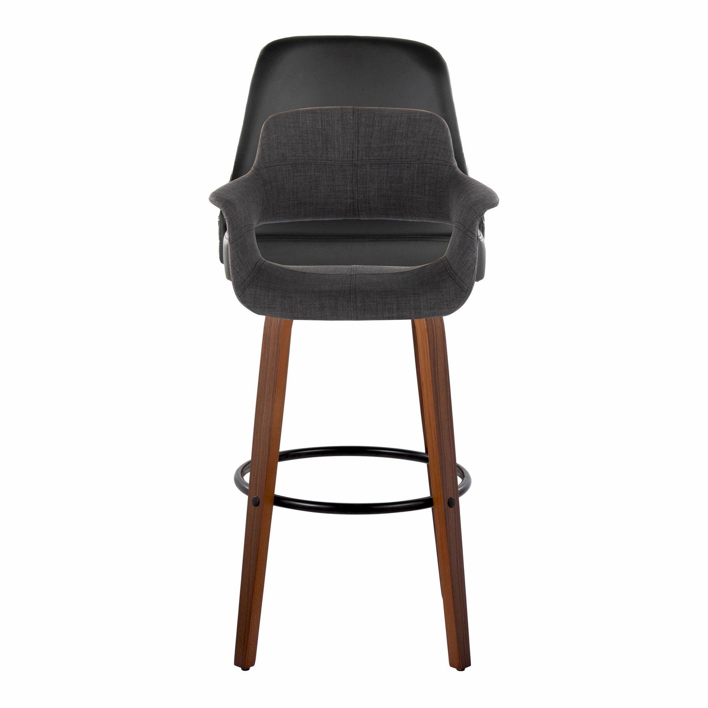 Majestic Office Furniture Flair 30" Fixed-Height Barstool - Set of 2