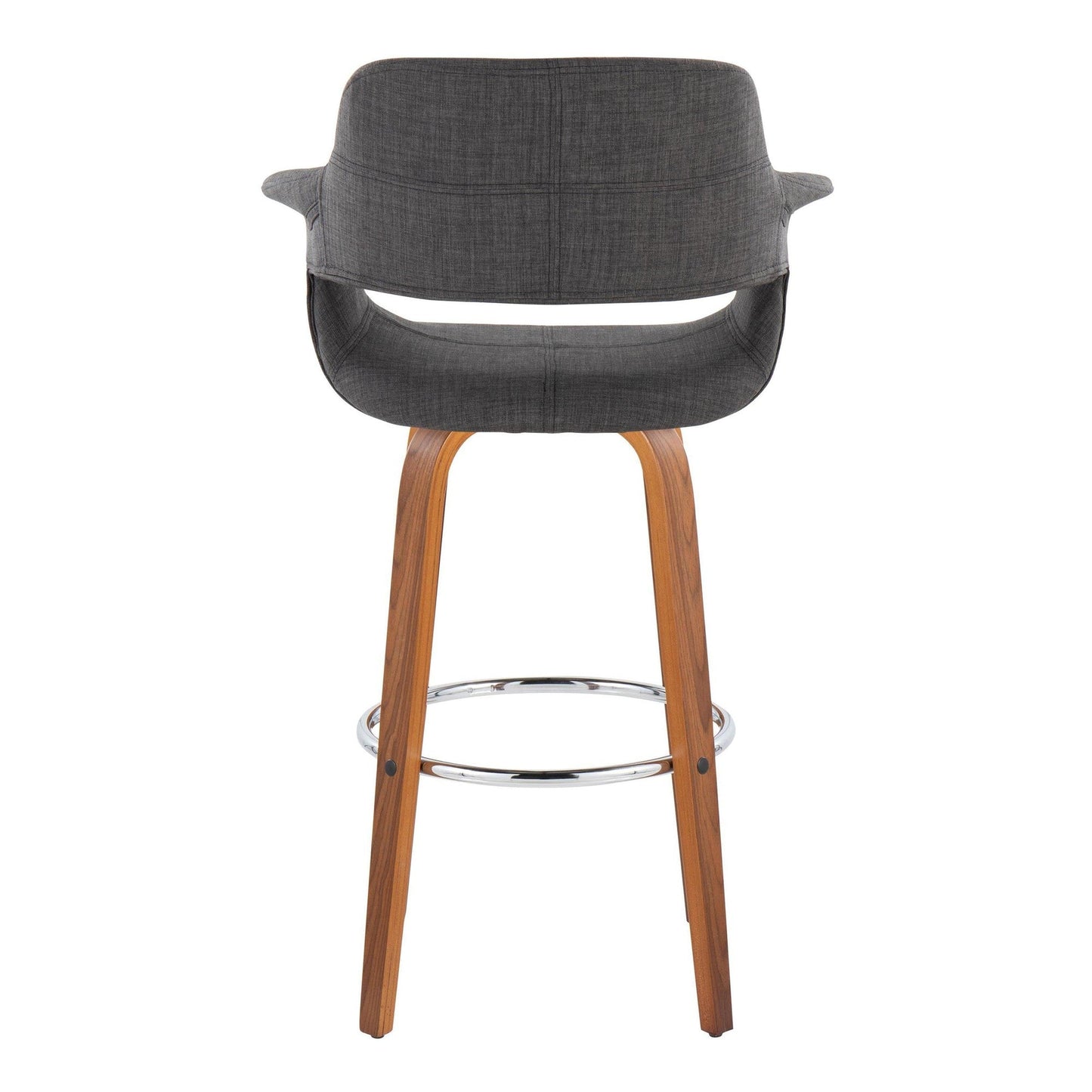 Majestic Office Furniture Flair 30" Fixed-Height Barstool - Set of 2