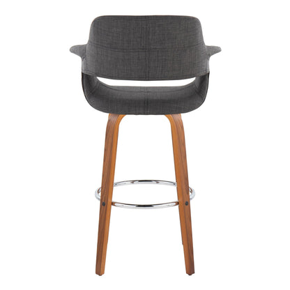 Majestic Office Furniture Flair 30" Fixed-Height Barstool - Set of 2