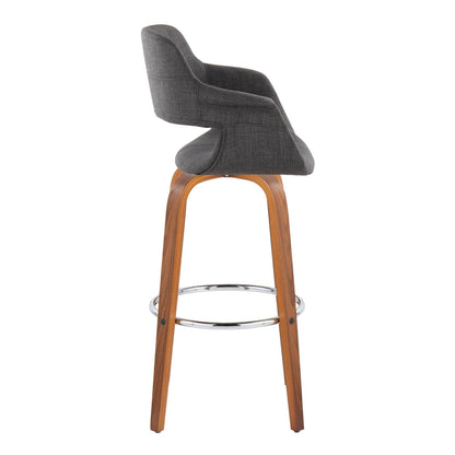 Majestic Office Furniture Flair 30" Fixed-Height Barstool - Set of 2
