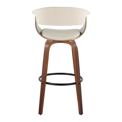 Majestic Office Furniture Mod 30" Fixed-Height Barstool - Set of 2