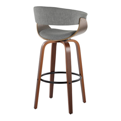 Majestic Office Furniture Mod 30" Fixed-Height Barstool - Set of 2