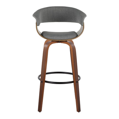 Majestic Office Furniture Mod 30" Fixed-Height Barstool - Set of 2