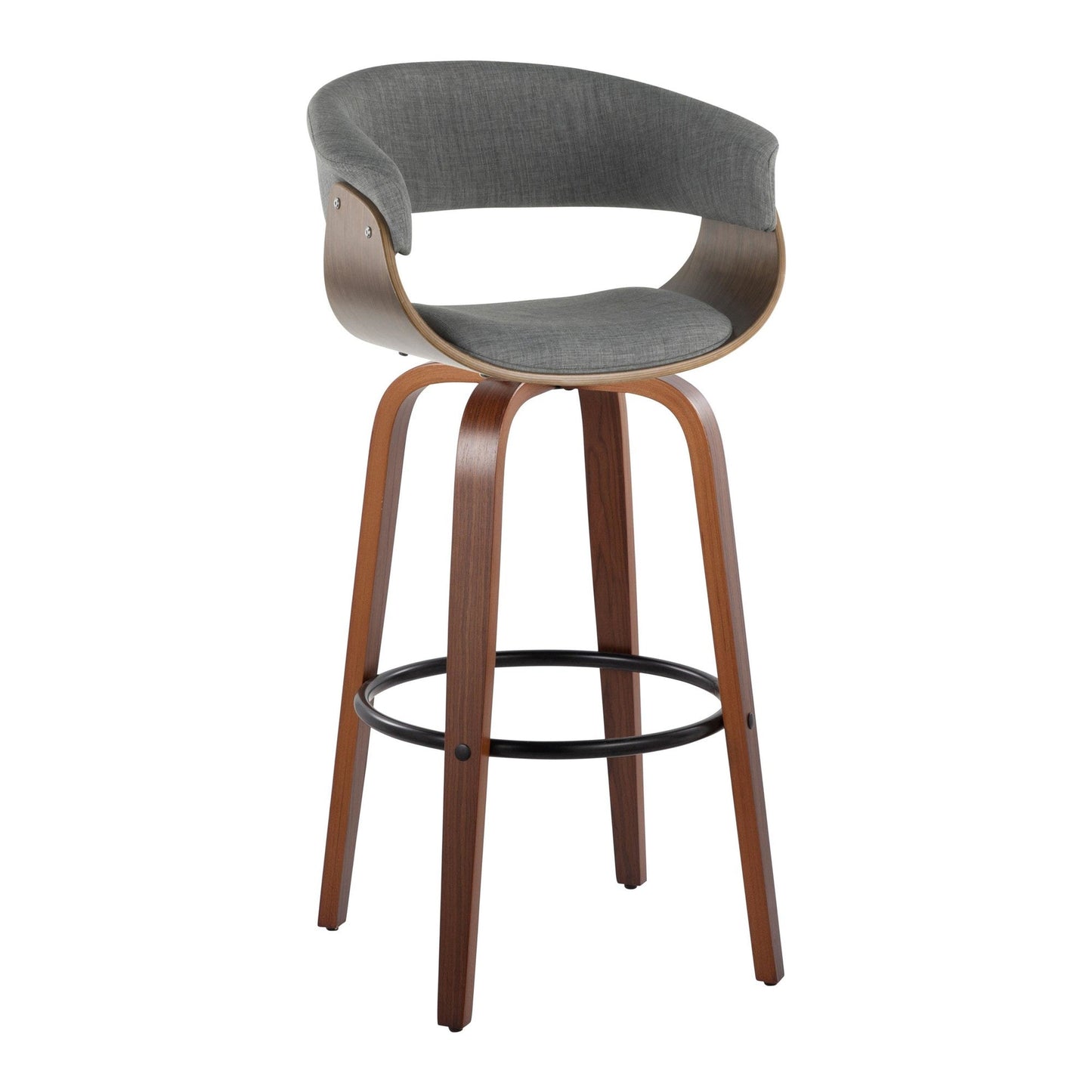 Majestic Office Furniture Mod 30" Fixed-Height Barstool - Set of 2