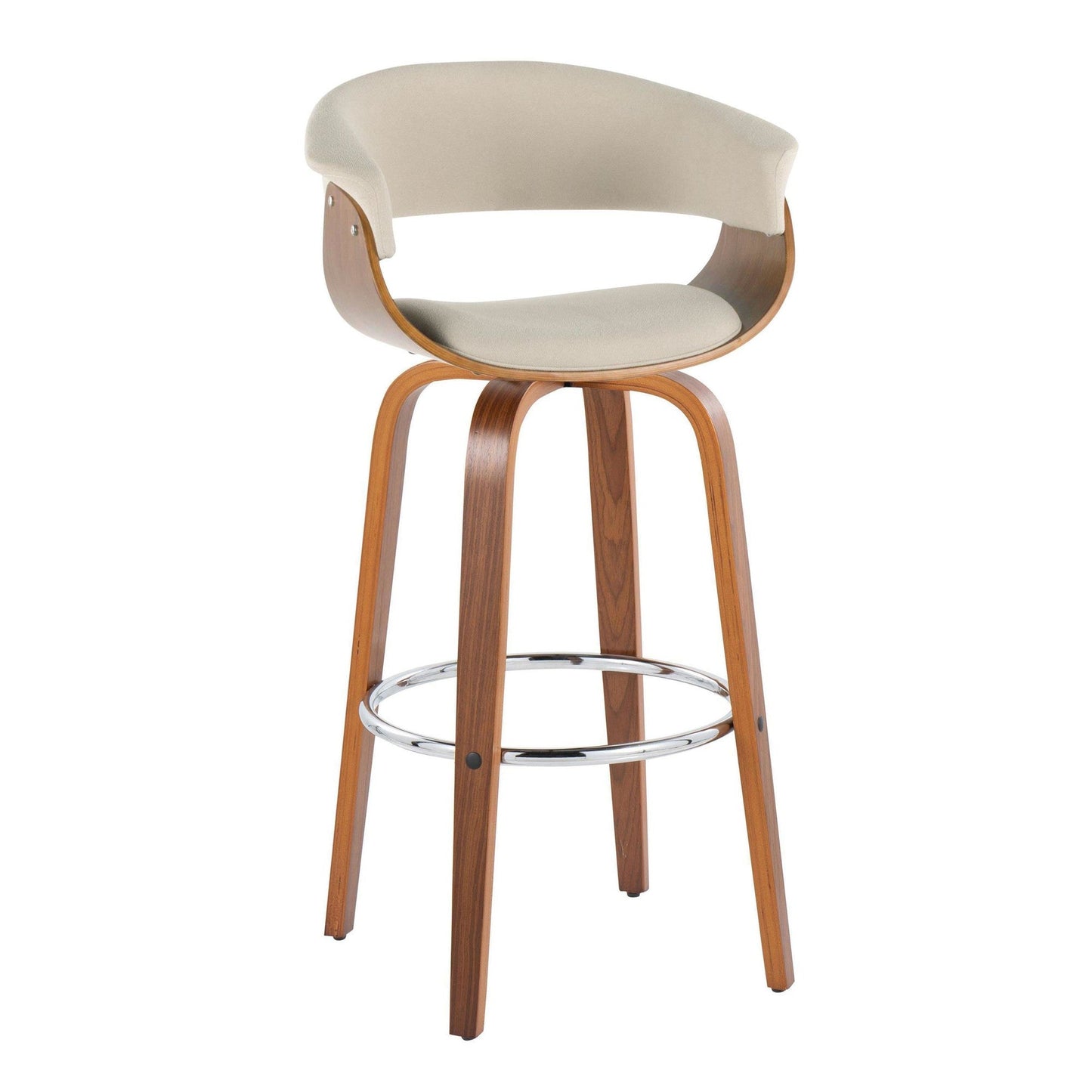 Majestic Office Furniture Mod 30" Fixed-Height Barstool - Set of 2