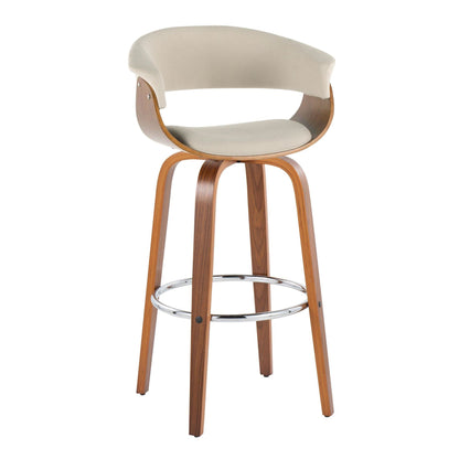 Majestic Office Furniture Mod 30" Fixed-Height Barstool - Set of 2