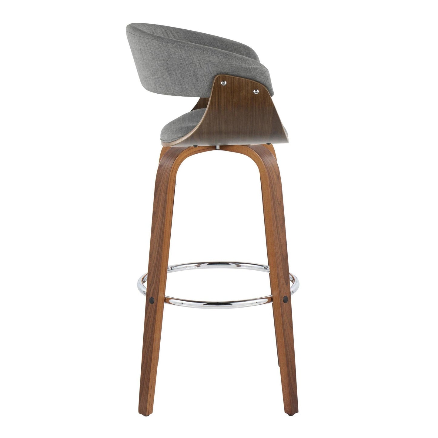 Majestic Office Furniture Mod 30" Fixed-Height Barstool - Set of 2
