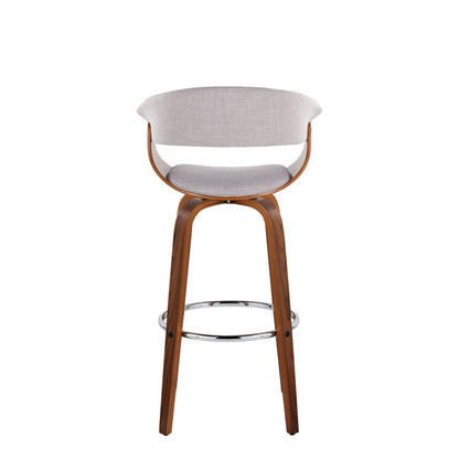 Majestic Office Furniture Mod 30" Fixed-Height Barstool - Set of 2