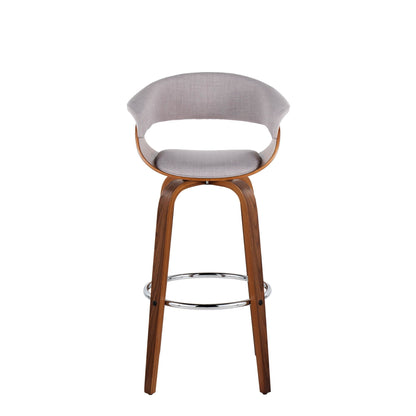 Majestic Office Furniture Mod 30" Fixed-Height Barstool - Set of 2