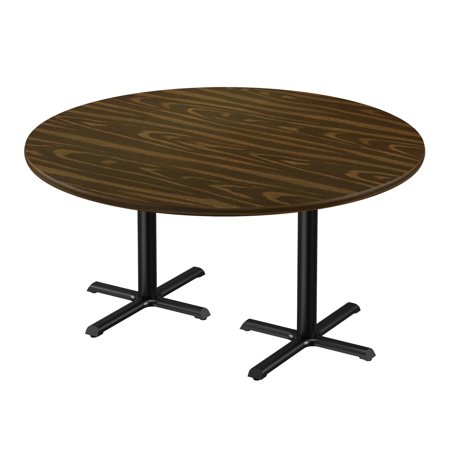 Majestic Office Furniture Bar Stool or Standing Height Deluxe High-Pressure Cafe and Breakroom Table with Cast Iron Base