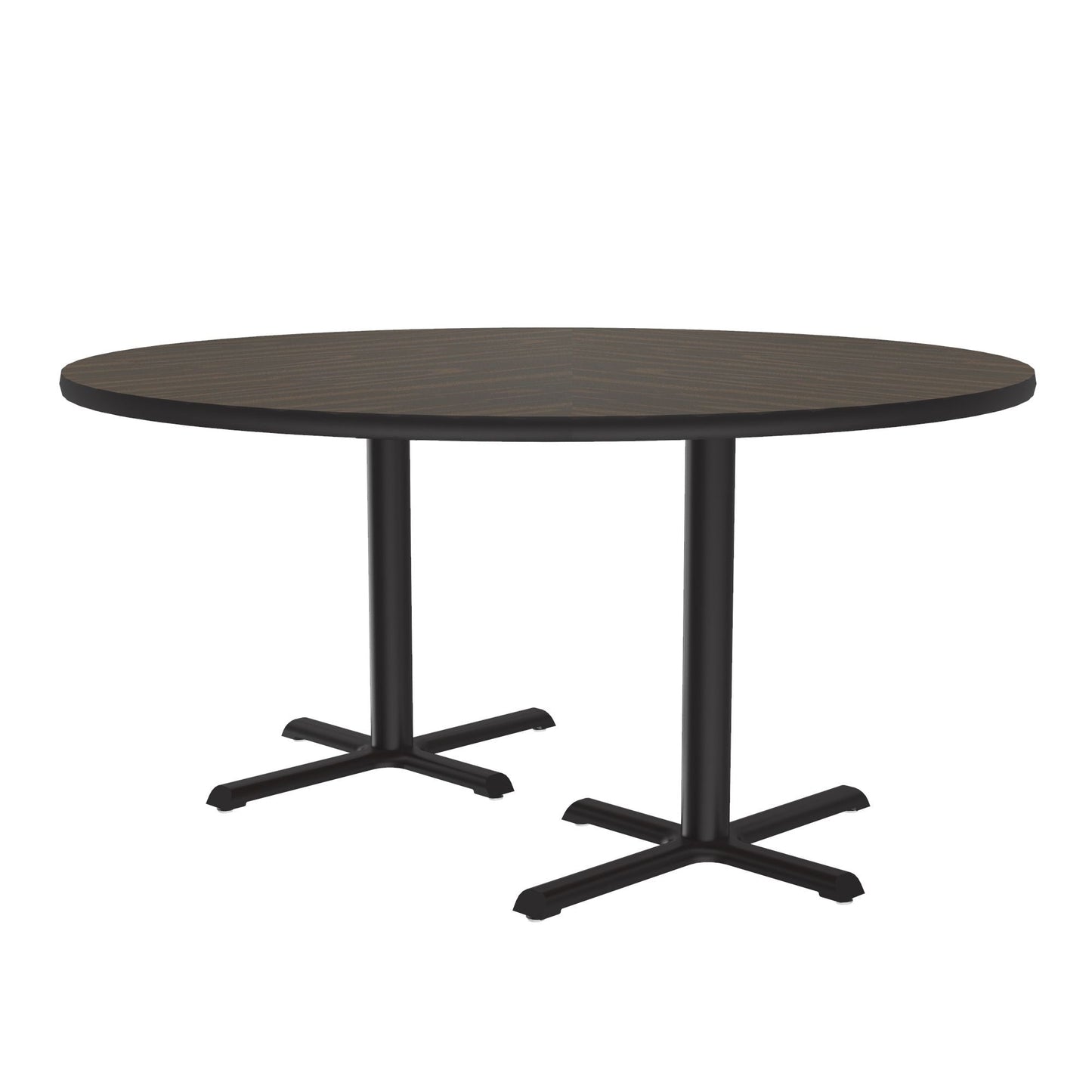 Majestic Office Furniture Deluxe High-Pressure Cafe and Breakroom Table with Cast Iron Base