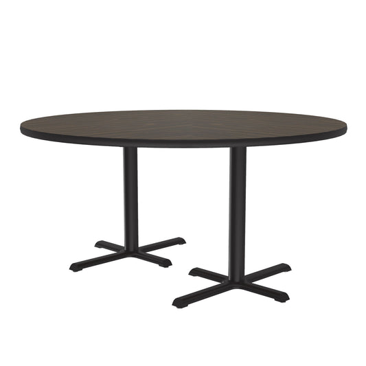 Majestic Office Furniture Deluxe High-Pressure Cafe and Breakroom Table with Cast Iron Base