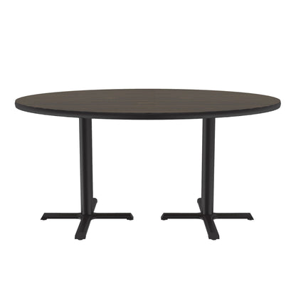 Majestic Office Furniture Deluxe High-Pressure Cafe and Breakroom Table with Cast Iron Base
