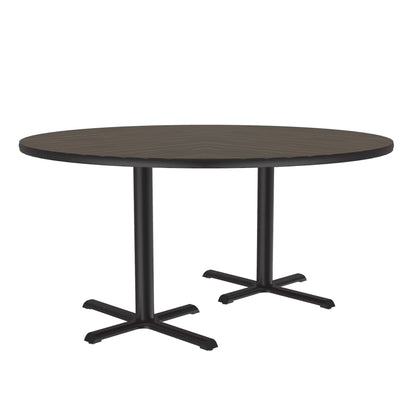 Majestic Office Furniture Deluxe High-Pressure Cafe and Breakroom Table with Cast Iron Base