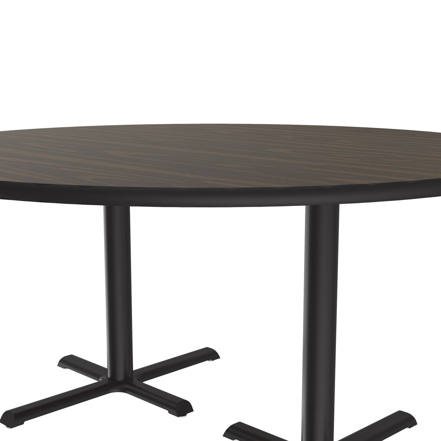 Majestic Office Furniture Deluxe High-Pressure Cafe and Breakroom Table with Cast Iron Base