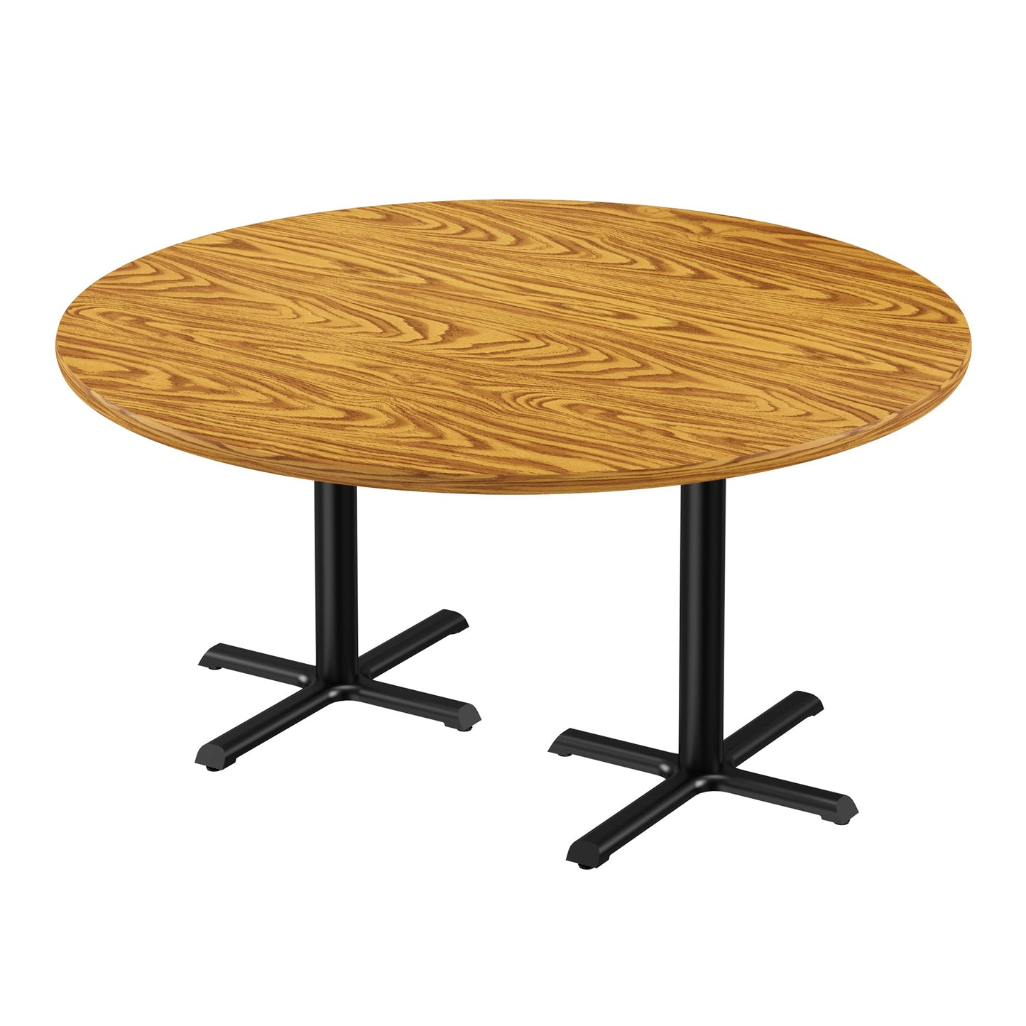 Majestic Office Furniture Bar Stool or Standing Height Deluxe High-Pressure Cafe and Breakroom Table with Cast Iron Base