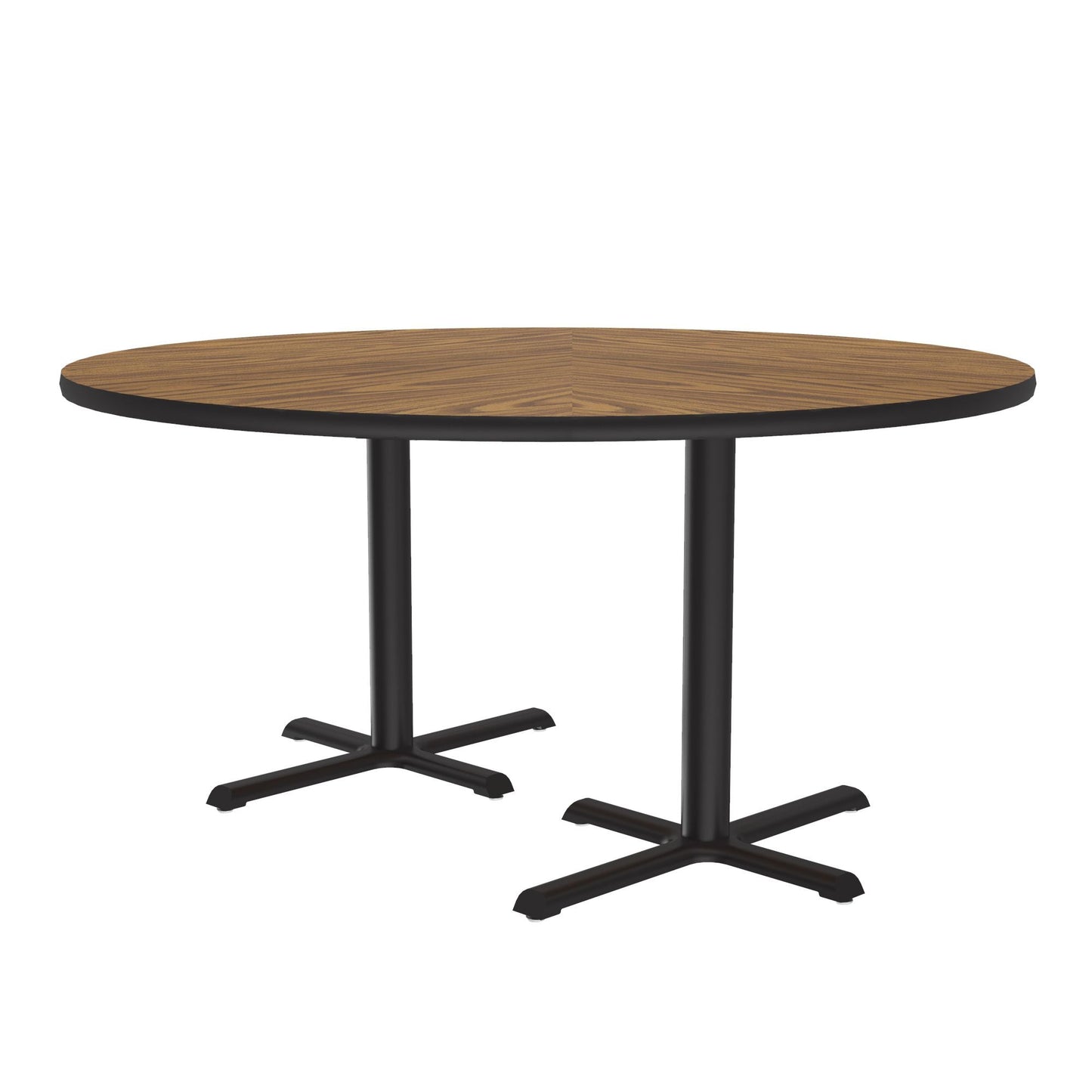 Majestic Office Furniture Deluxe High-Pressure Cafe and Breakroom Table with Cast Iron Base