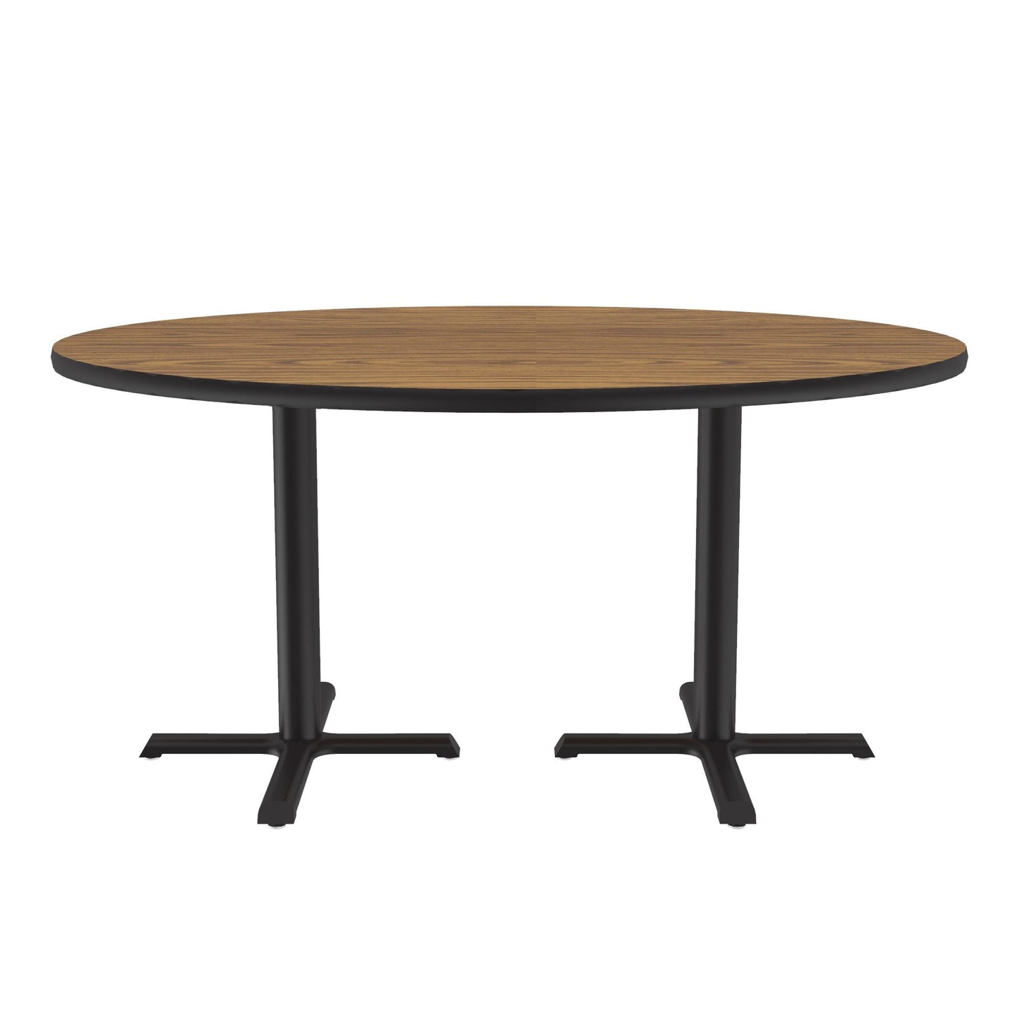 Majestic Office Furniture Deluxe High-Pressure Cafe and Breakroom Table with Cast Iron Base