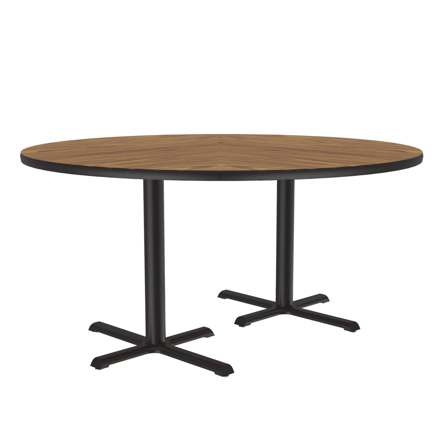 Majestic Office Furniture Deluxe High-Pressure Cafe and Breakroom Table with Cast Iron Base