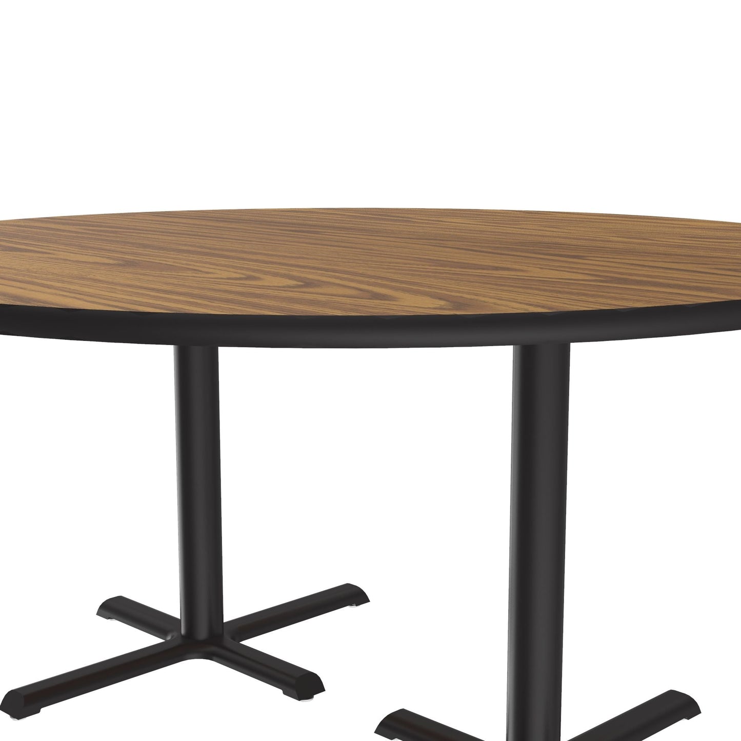 Majestic Office Furniture Deluxe High-Pressure Cafe and Breakroom Table with Cast Iron Base