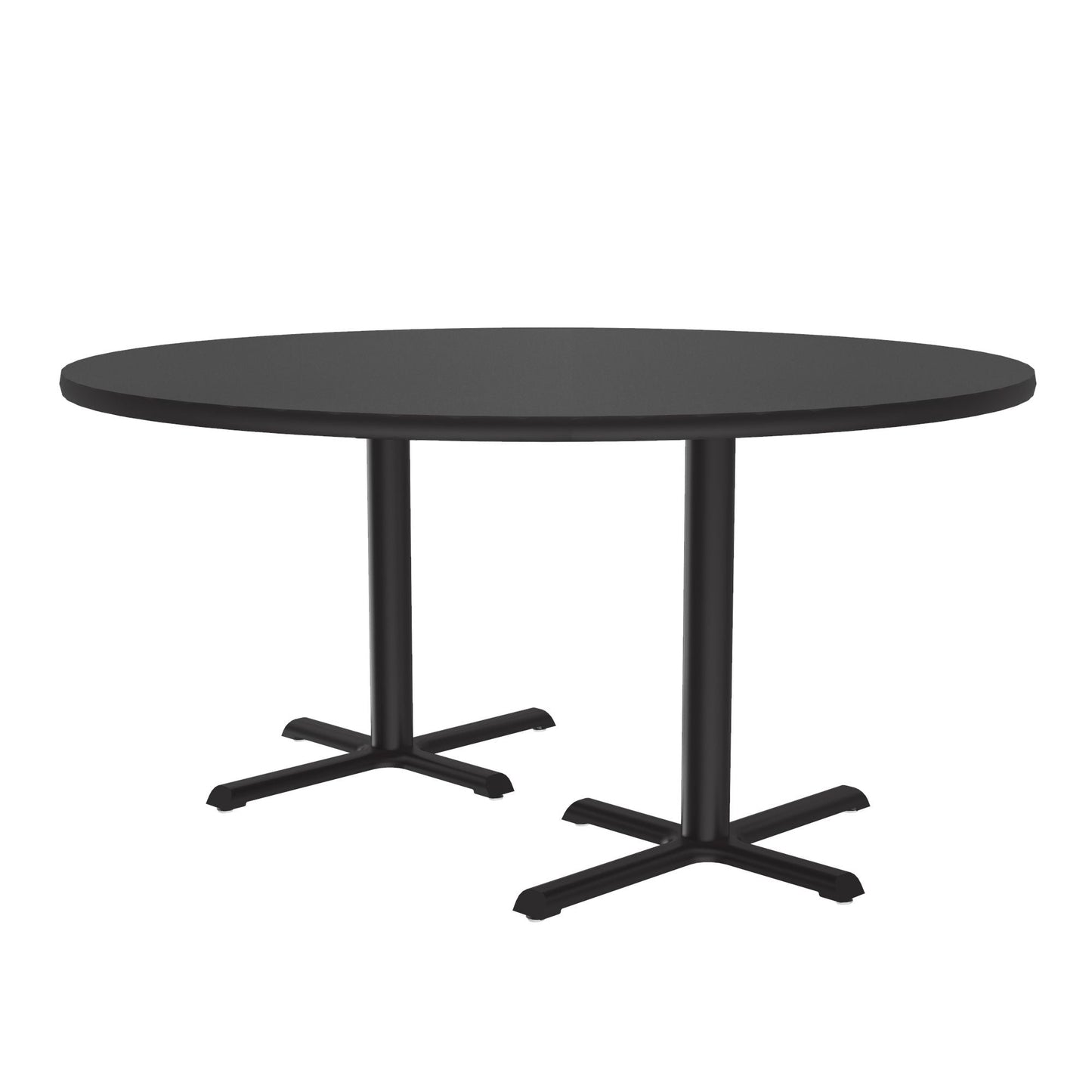 Majestic Office Furniture Deluxe High-Pressure Cafe and Breakroom Table with Cast Iron Base