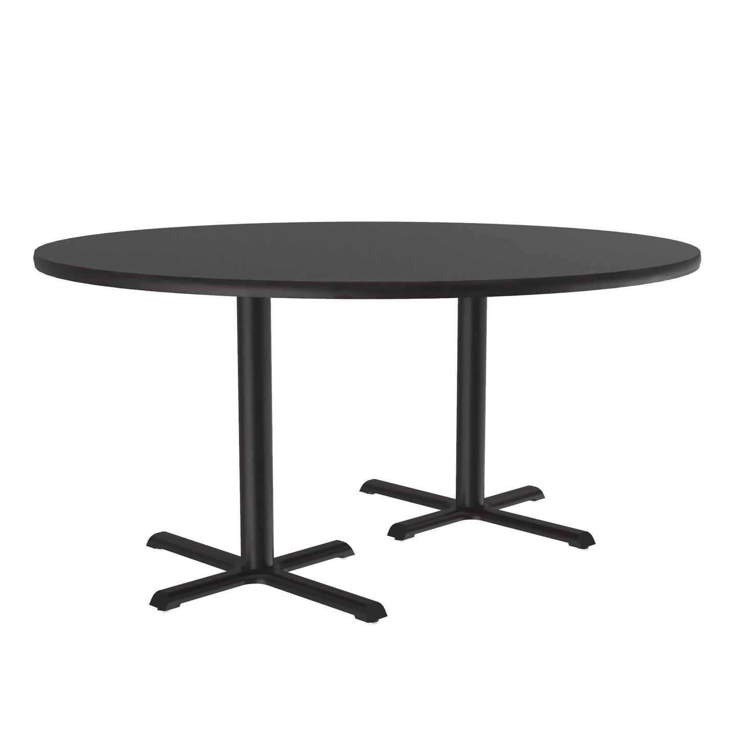 Majestic Office Furniture Deluxe High-Pressure Cafe and Breakroom Table with Cast Iron Base
