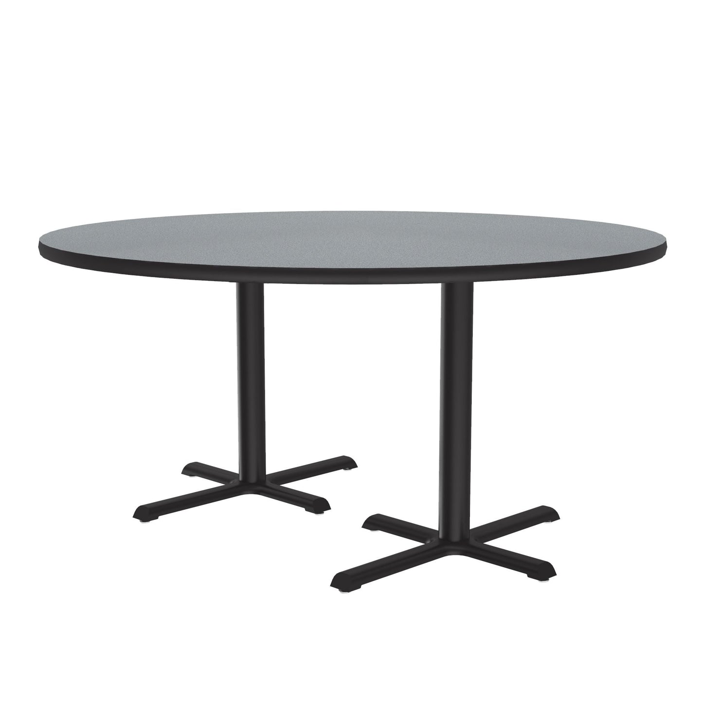 Majestic Office Furniture Deluxe High-Pressure Cafe and Breakroom Table with Cast Iron Base