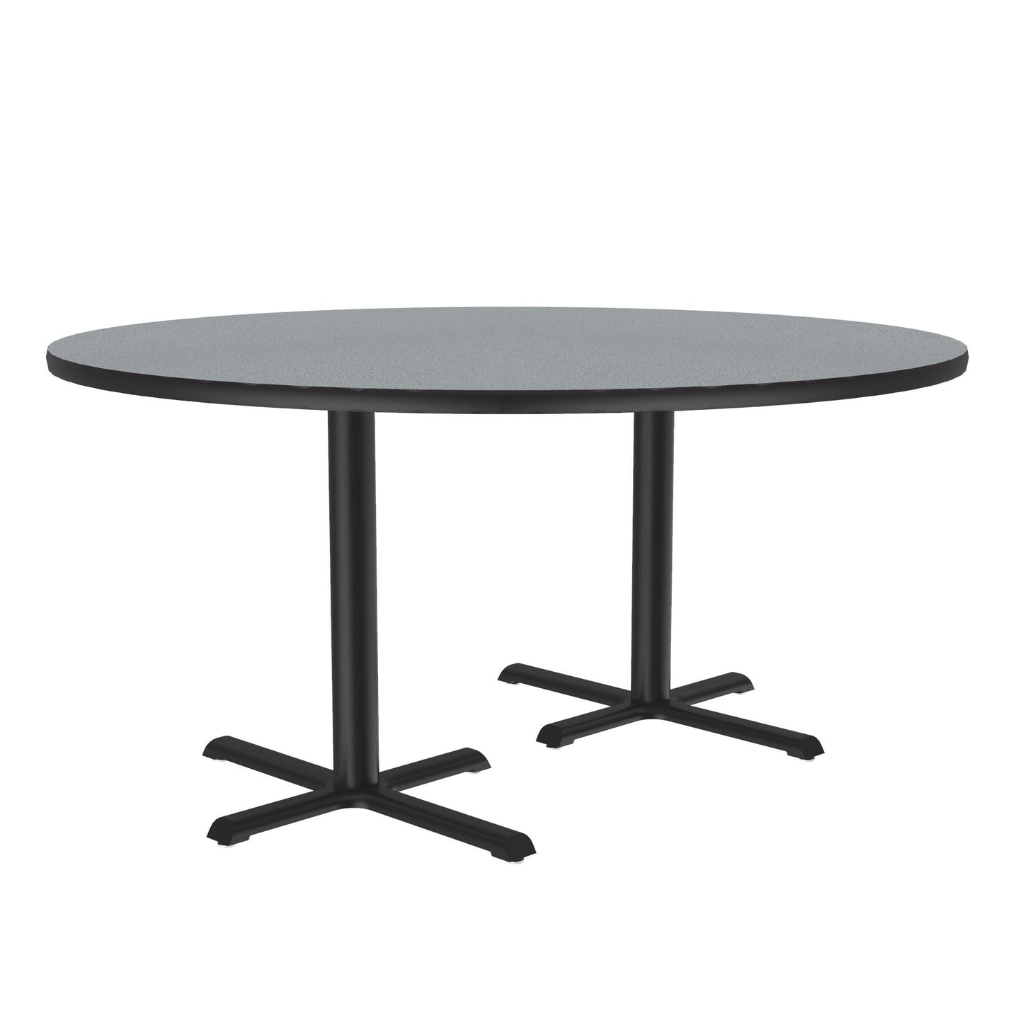 Majestic Office Furniture Deluxe High-Pressure Cafe and Breakroom Table with Cast Iron Base