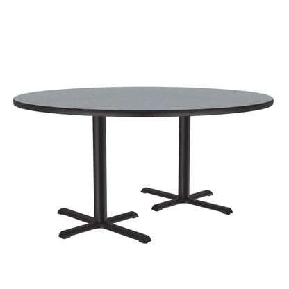 Majestic Office Furniture Deluxe High-Pressure Cafe and Breakroom Table with Cast Iron Base