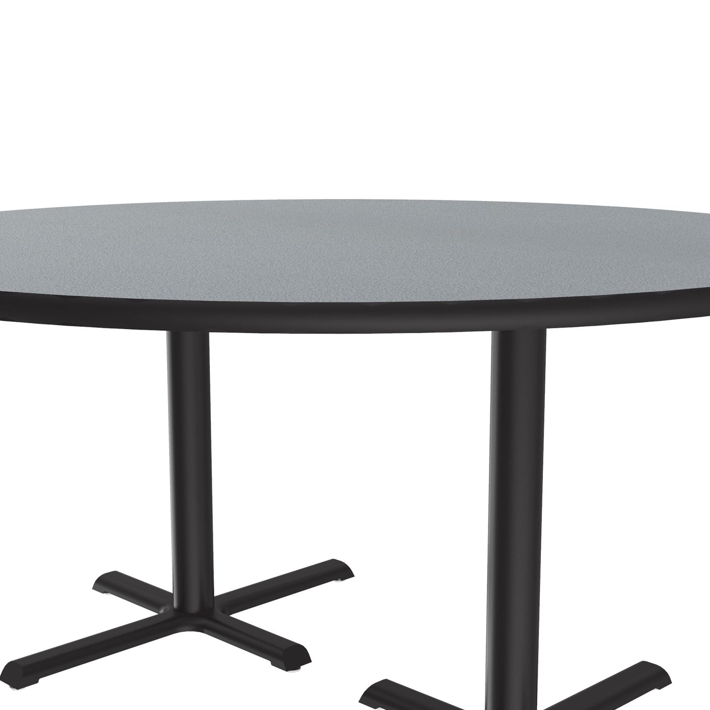 Majestic Office Furniture Deluxe High-Pressure Cafe and Breakroom Table with Cast Iron Base